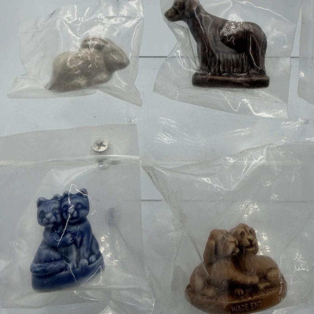 Wade Whimsies Red Rose Tea Pet Shop‎ Series Complete + Xtras 11 Pc -England  New